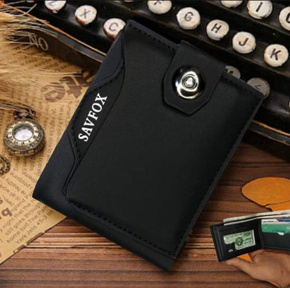 PU Leather Pocket Card Holder Wallet