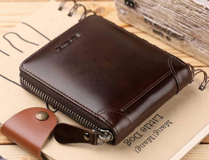 Men's Leather Wallet - Stylish and Slim