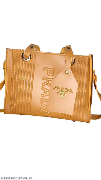 Stylish Women's Textured Rexine Hand Bag