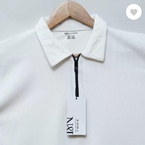 Men's Cotton Plain Polo T-Shirt