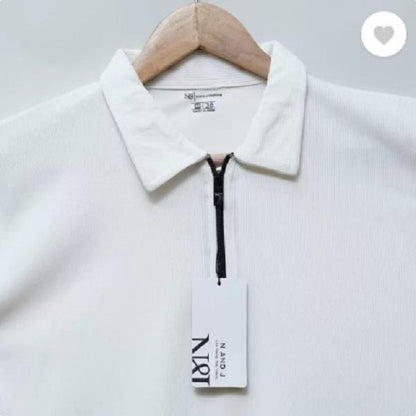 Men's Cotton Plain Polo T-Shirt