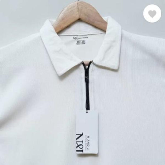 Men's Cotton Plain Polo T-Shirt